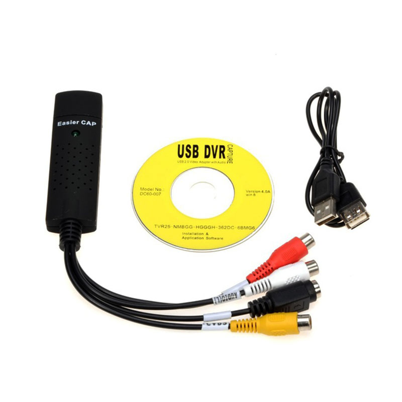 Video til USB konverter (VHS, Hi-8, DV -