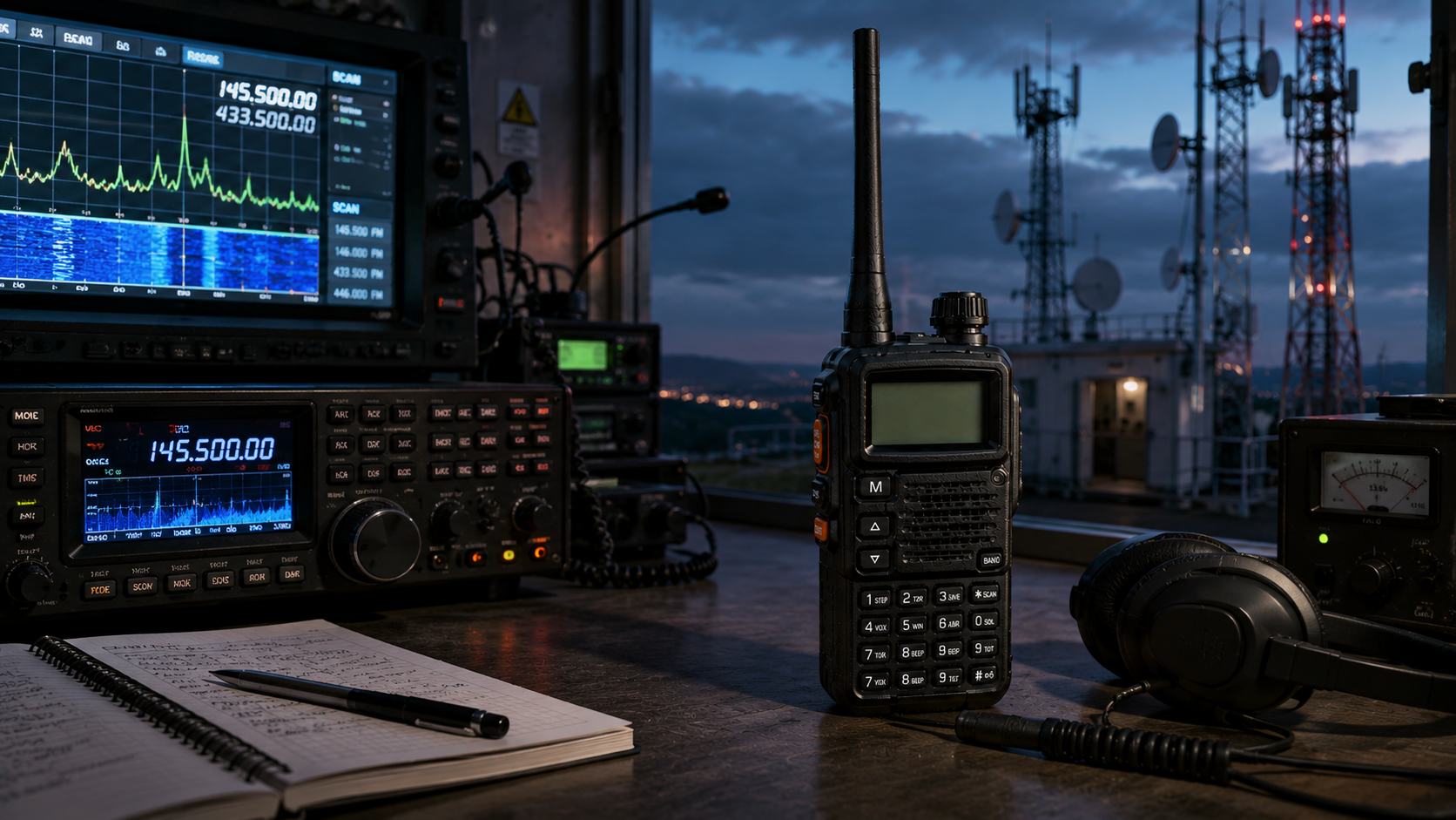 Scannerfrekvenser i Norge – VHF/UHF, flyradio og radioamatør